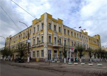 Вольск под облаками