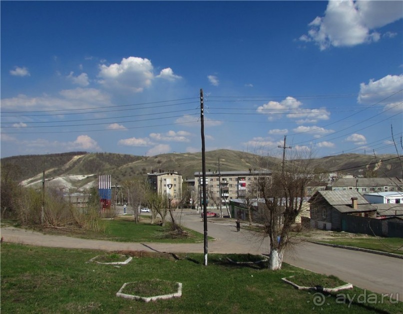 Вольск под облаками