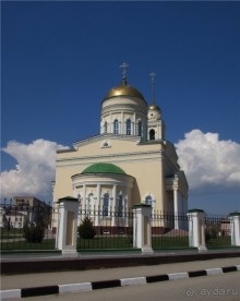 Вольск под облаками