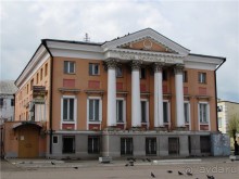 Вольск под облаками