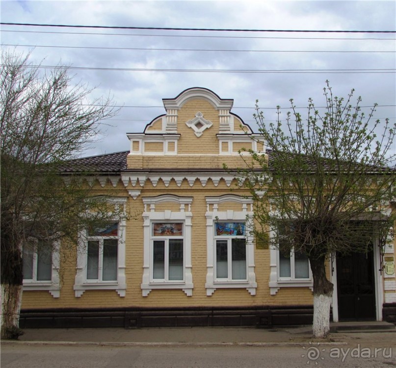 Вольск под облаками