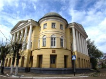 Вольск под облаками