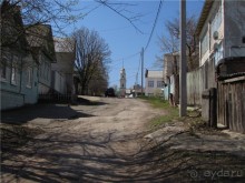 Вольск под облаками