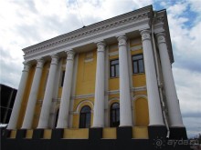 Вольск под облаками