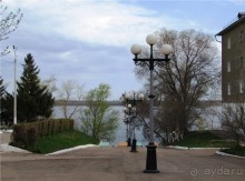 Вольск под облаками