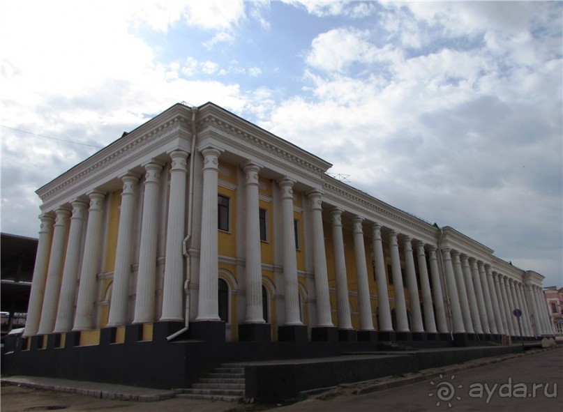 Вольск под облаками