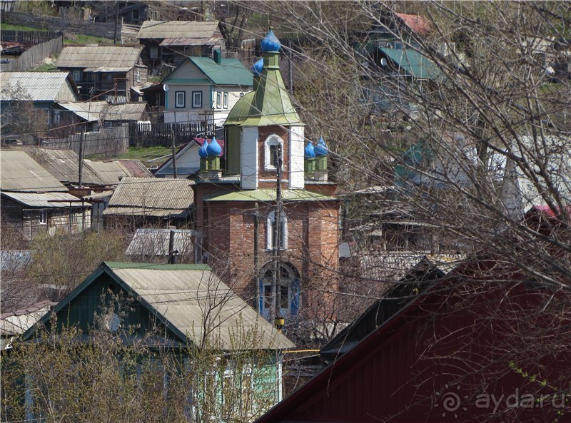 Вольск под облаками