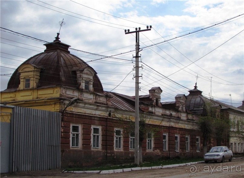 Вольск под облаками