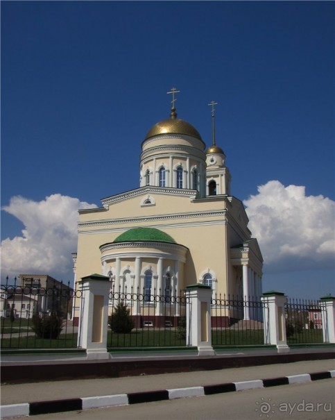 Вольск под облаками