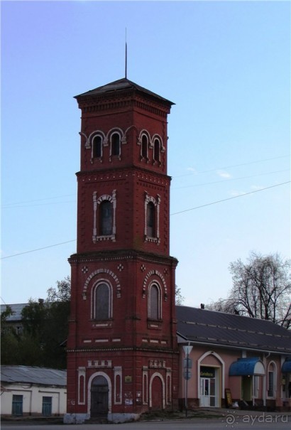 Вольск под облаками