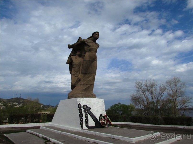 Вольск под облаками