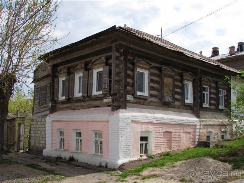 Вольск под облаками