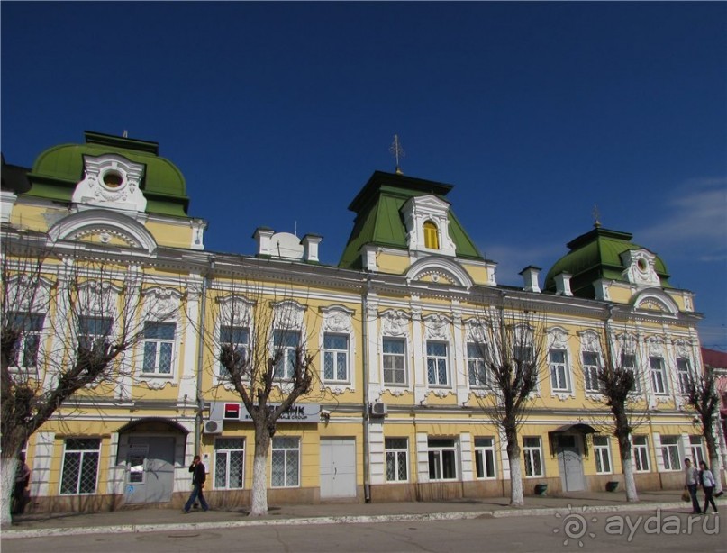 Вольск под облаками