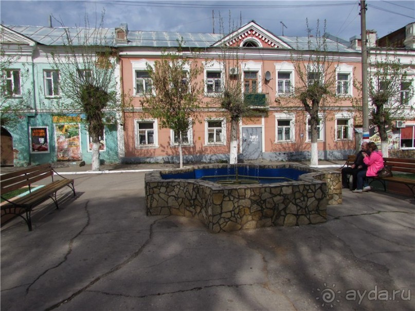 Вольск под облаками