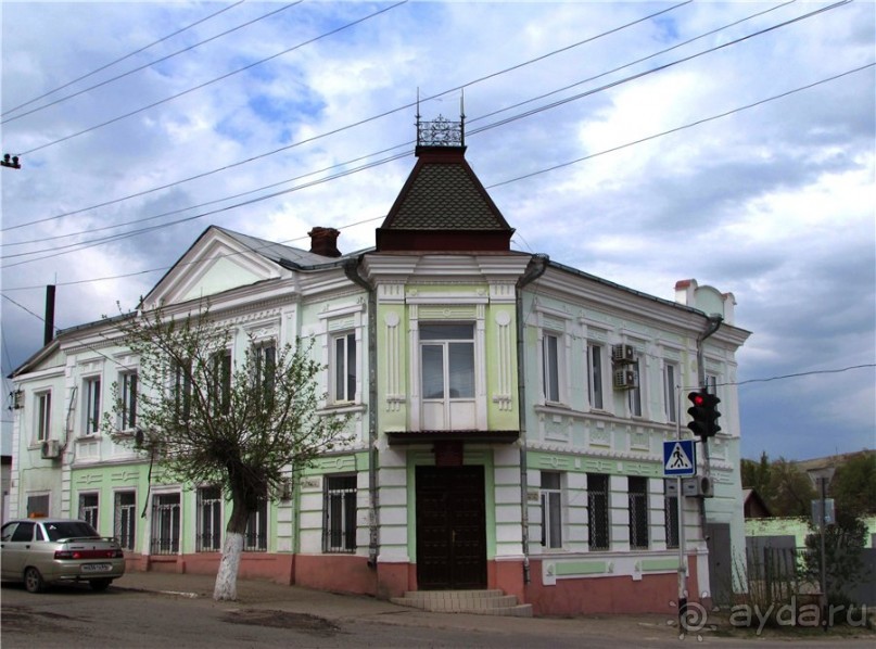 Вольск под облаками