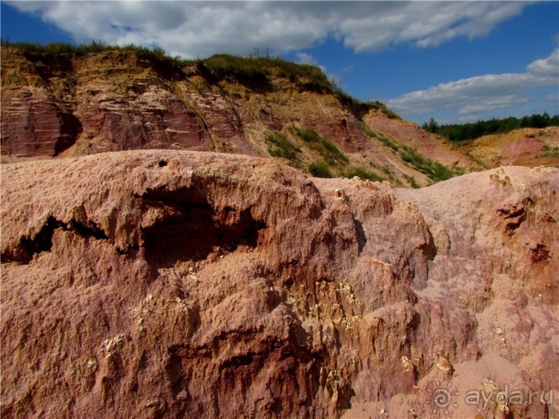 Цветные пески Поволжья