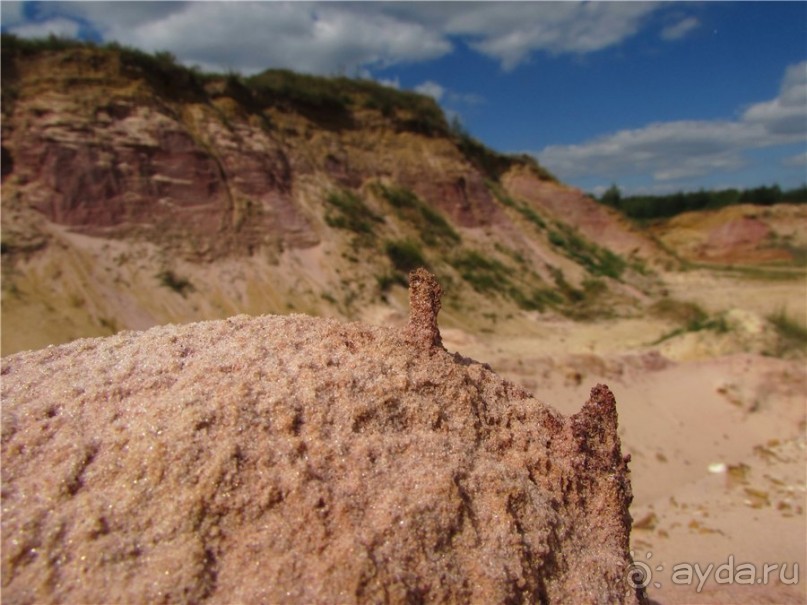 Цветные пески Поволжья
