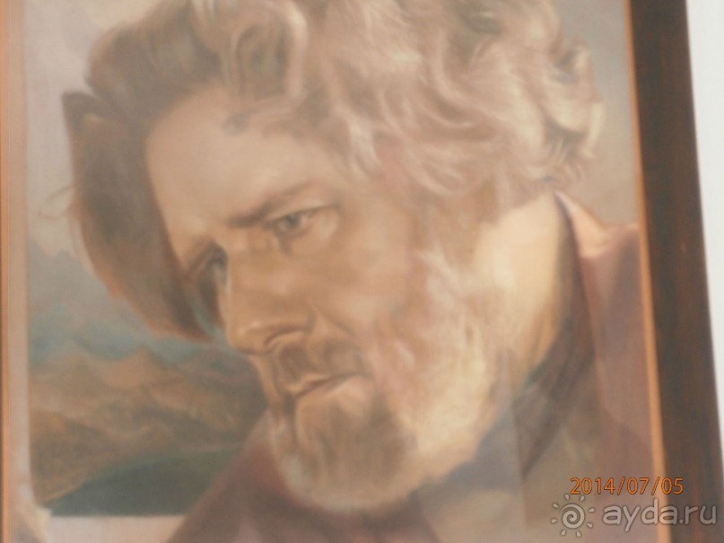 Максимилиан Волошин. Картина из музея Волошина.