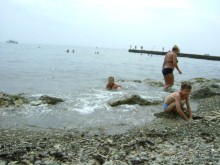 Очень чистый курортный поселок