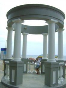 Очень чистый курортный поселок