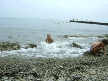 Очень чистый курортный поселок