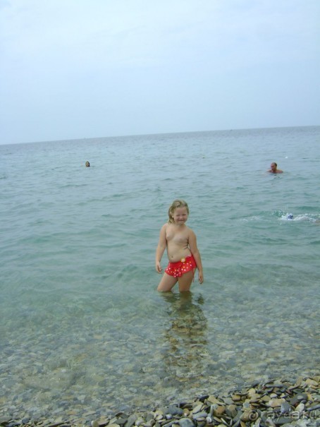 Очень чистый курортный поселок