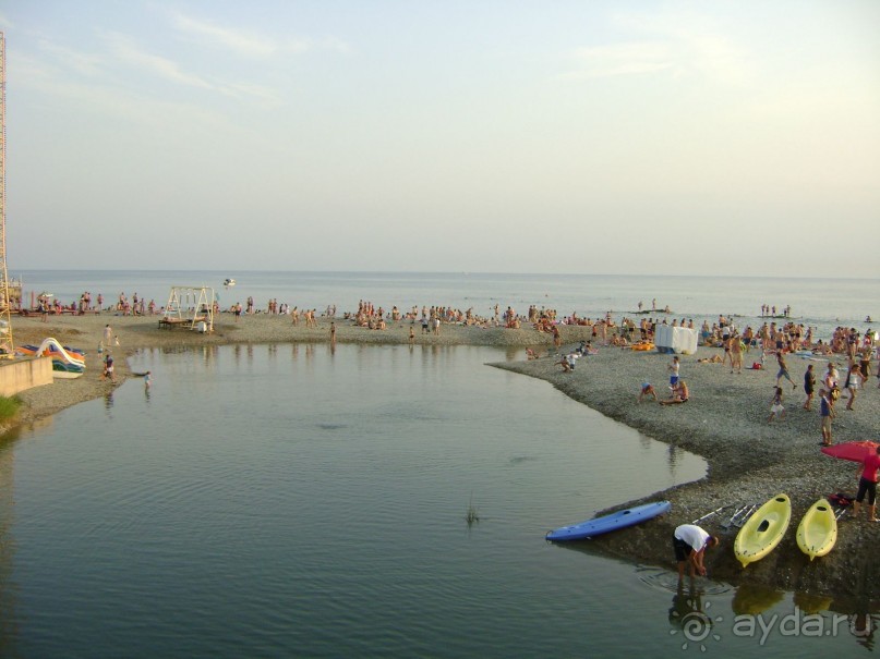 Очень чистый курортный поселок