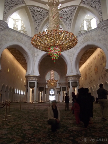 Мечеть шейха Заида - одно из чудес ОАЭ