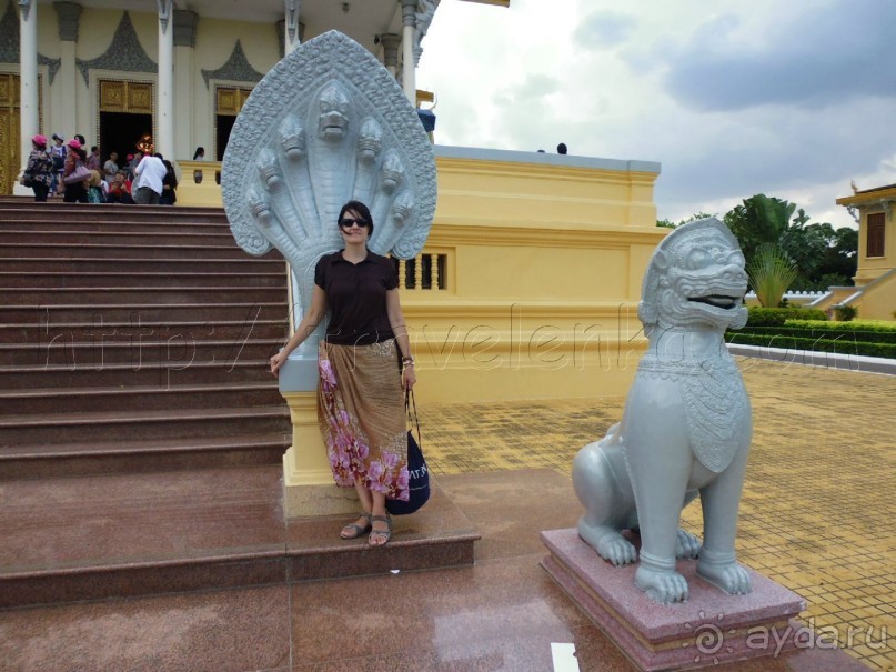 Камбоджа. Королевский дворец в Пномпене