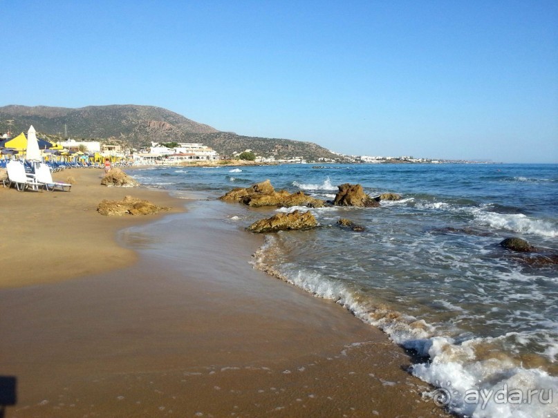 Буквально на песке...