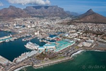 ЮАР, Кейптаун и Мыс Доброй Надежды с вертолёта. Часть 1.