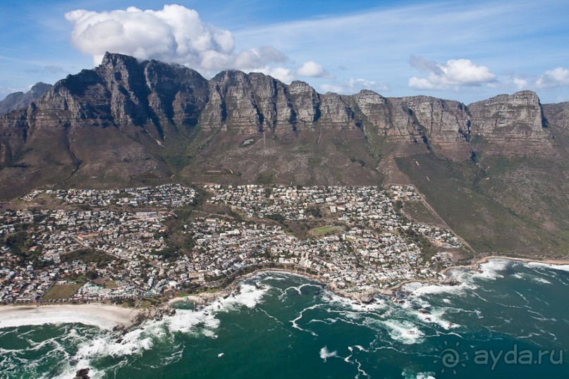 ЮАР, Кейптаун и Мыс Доброй Надежды с вертолёта. Часть 1.