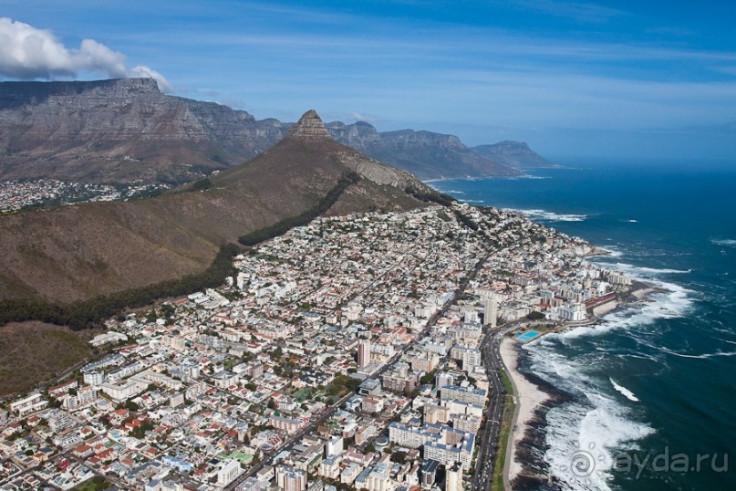 ЮАР, Кейптаун и Мыс Доброй Надежды с вертолёта. Часть 1.