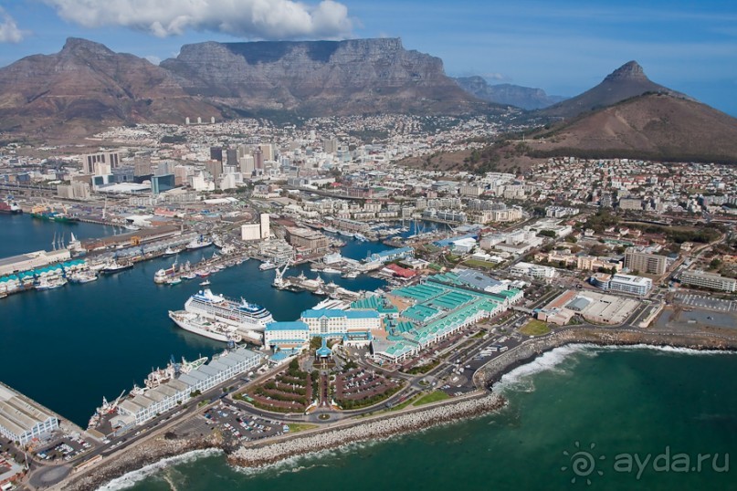 ЮАР, Кейптаун и Мыс Доброй Надежды с вертолёта. Часть 1.