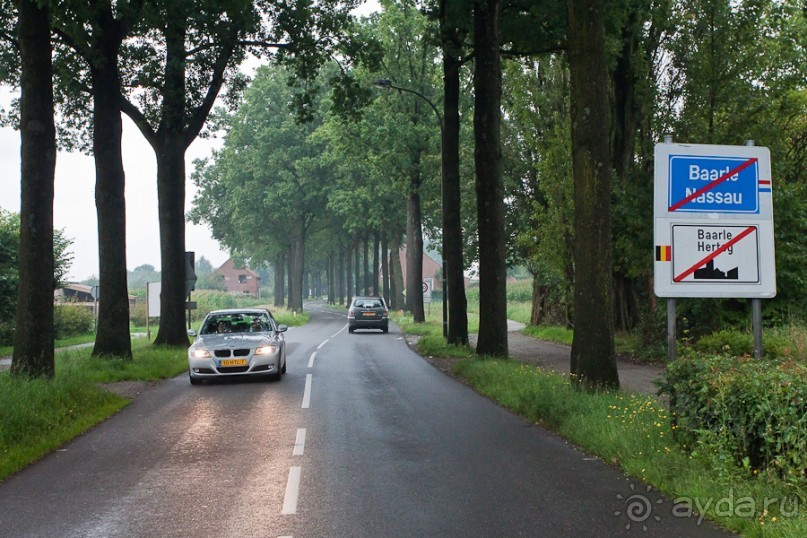 Граница-паззл между Бельгией и Голландией: Baarle-Nassau & Baarle-Hertog