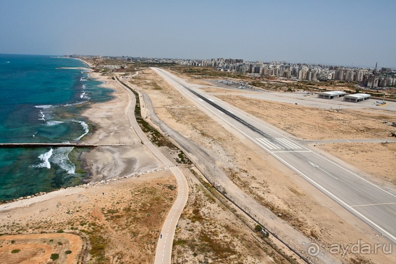 Израиль и Палестина с вертолёта (Sde Dov Airport, Tel Aviv)