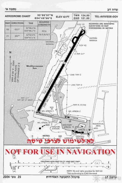 Израиль и Палестина с вертолёта (Sde Dov Airport, Tel Aviv)