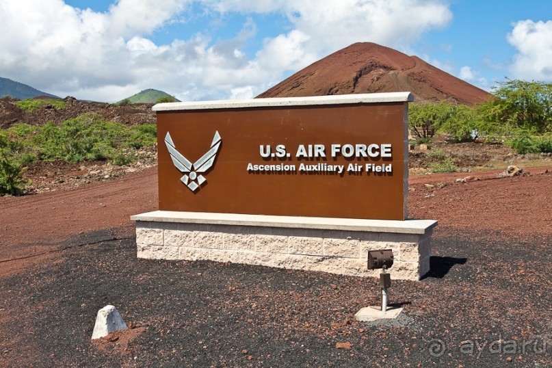 Остров Вознесения, южный Атлантический Океан