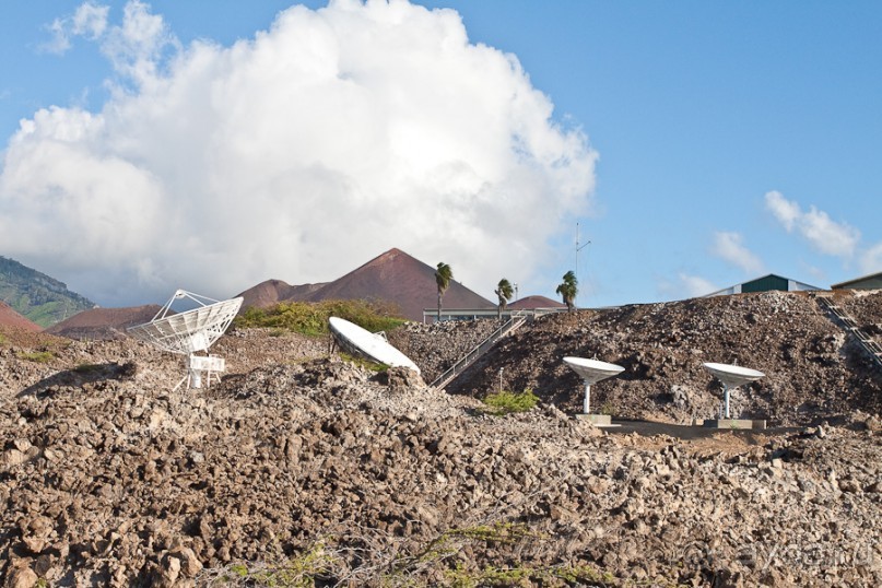 Остров Вознесения, южный Атлантический Океан