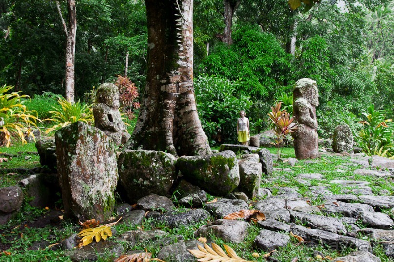 Маркизские острова (3/3): Hiva Oa, тики