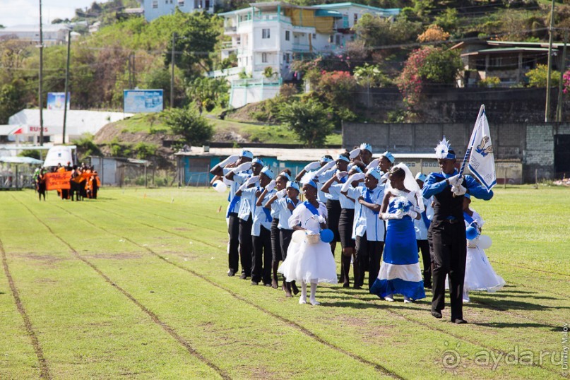 Первомай в Сент-Джорджес, Гренада