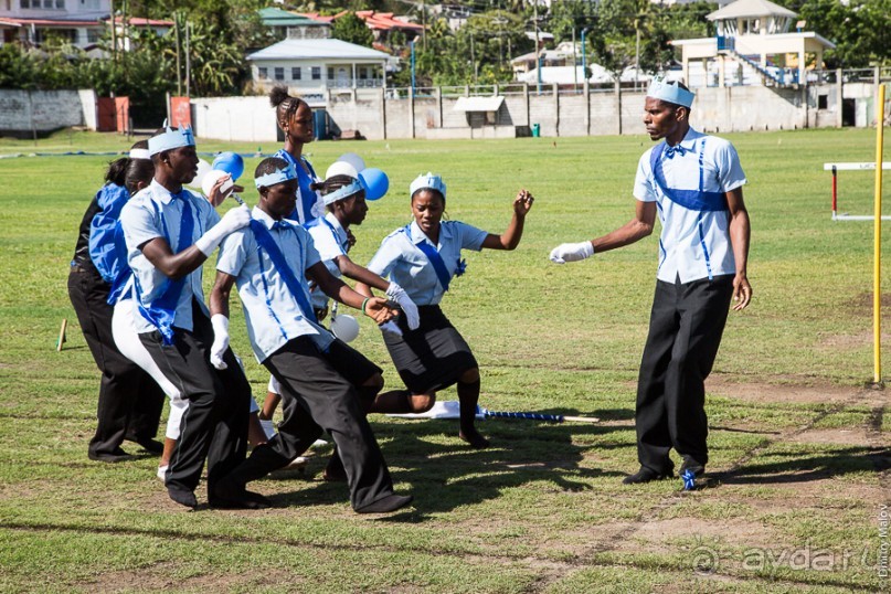 Первомай в Сент-Джорджес, Гренада