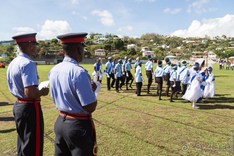 Первомай в Сент-Джорджес, Гренада