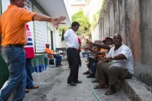 Первомай в Сент-Джорджес, Гренада
