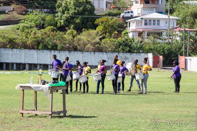 Первомай в Сент-Джорджес, Гренада