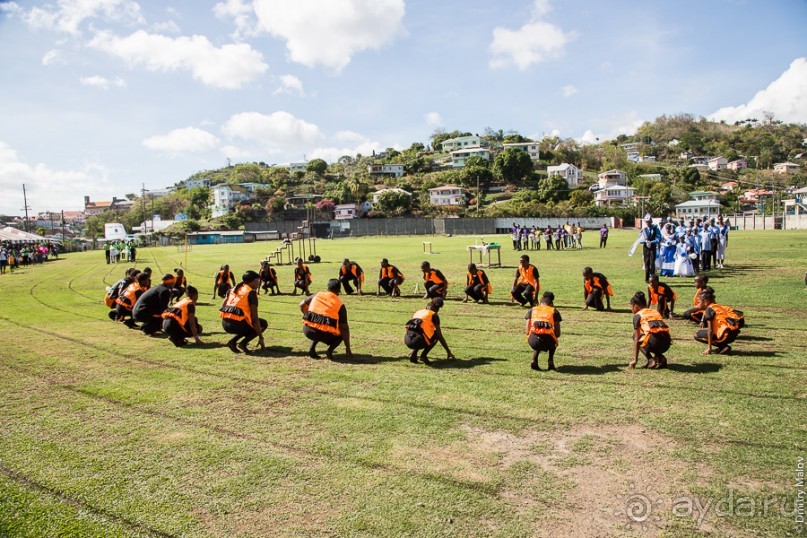 Первомай в Сент-Джорджес, Гренада