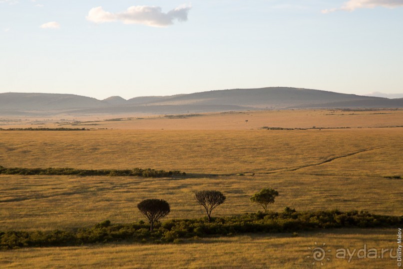 Кения с воздушного шара