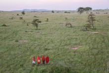 Кения с воздушного шара