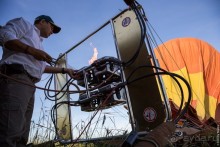 Кения с воздушного шара