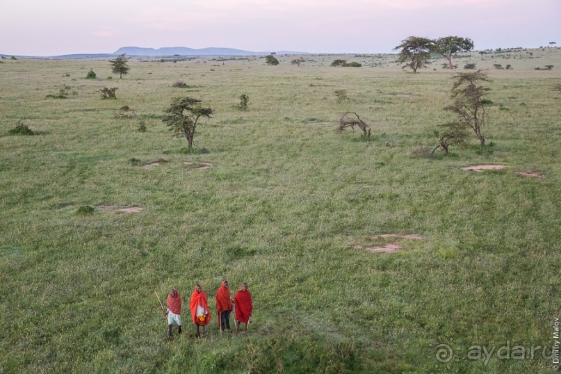 Кения с воздушного шара